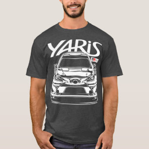 T-shirt WRC Yaris Gazoo Racing Blanc Impression