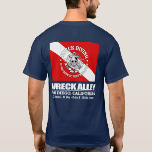 T-shirt Wreck Alley (San Diego) (Wreck Diving)