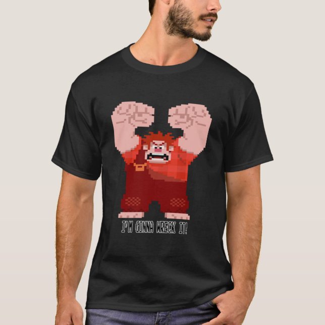 T-shirt Wreck-It Ralph - On Va L'Écraser ! (Devant)