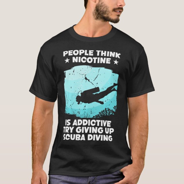 T-shirt Wreck Plongée Freediver Plongeur Plongée Océan (Devant)
