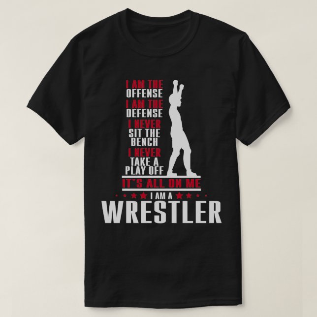 T-shirt Wrestler Wrestling Cute Cadeau Pour Wrestler (Design devant)