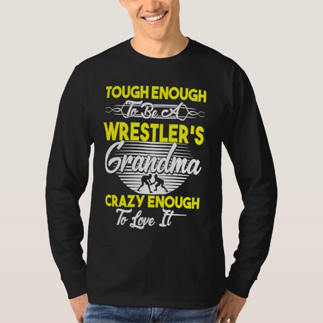 T-shirt Wrestler's Grandma Wrestling (Devant)