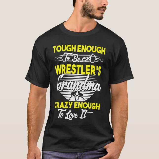 T-shirt Wrestler's Grandma Wrestling (Devant)