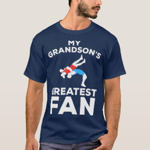 T-shirt Wrestling Boy pour Grandmas et Grandpas