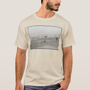 T-shirt Wright Brothers Flyer First Plane Flight Aviation