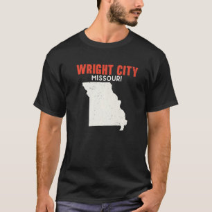T-shirt Wright City Missouri USA State America Travel Miss