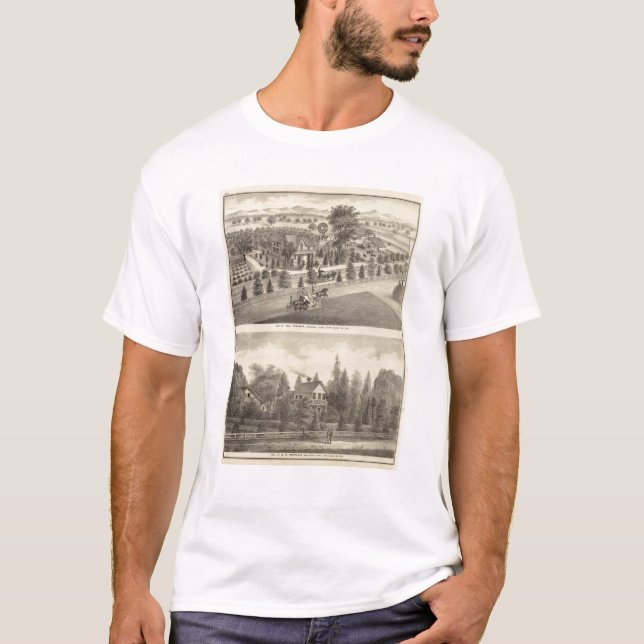 T-shirt Wright, résidences de Putnam (Devant)