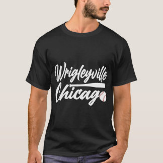 T-shirt Wrigleyville Chicago Baseball américain
