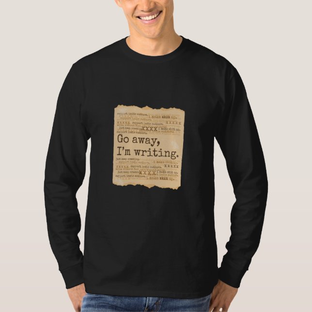 T-shirt Writers Quotes Writing (Devant)