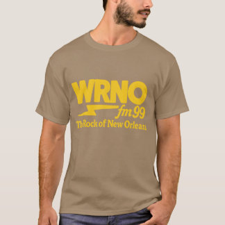 T-shirt WRNO FM 99 Radio Shirt - The Rock of New Orleans R