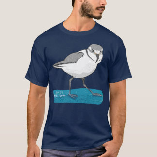 T-shirt Wrybill Ngutu pare NZ oiseau