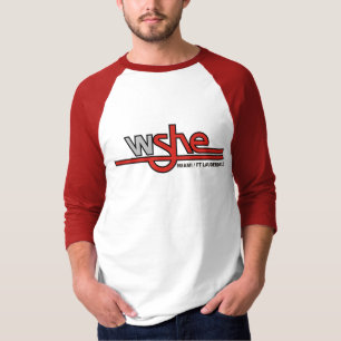 T-shirt WSHE Miami/le Jersey raglan d'hommes de Fort