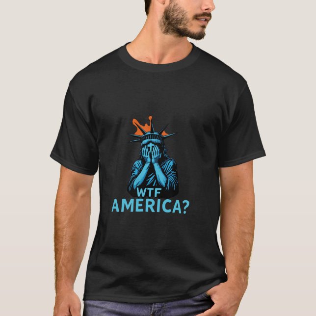 T-shirt WTF Amérique (Devant)
