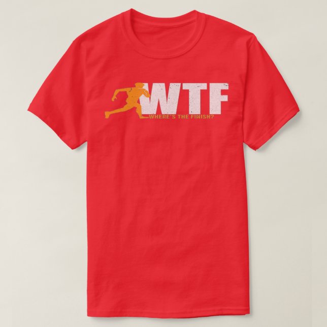 T-SHIRT WTF BROUILLE LA FINITION 2 (Design devant)