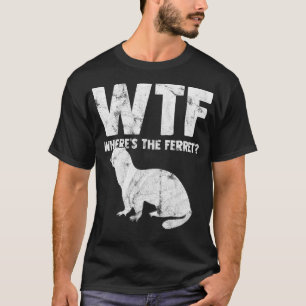 T-shirt WTF Où est le cadeau de l'Amoureux des animaux du