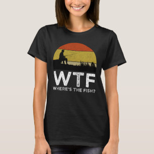 T-shirt WTF - Où est le poisson ?
