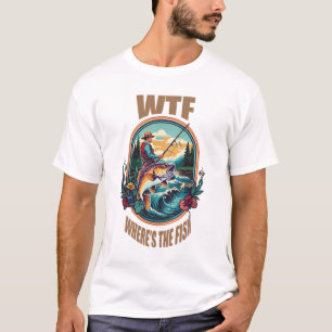 T-shirt wtf où est le poisson