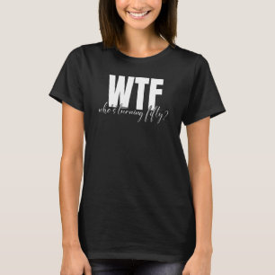 T-shirt WTF qui fête ses 50 ans