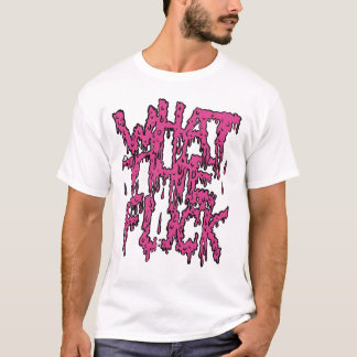 T-shirt WTF - Rose