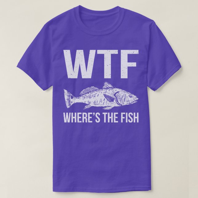 T-shirt WTF Whats Le Poisson III (Design devant)