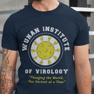 T-shirt Wuhan Institut de virologie Funny Virus