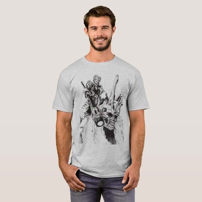 T-shirt Wukong vs Yaksha (Devant entier)