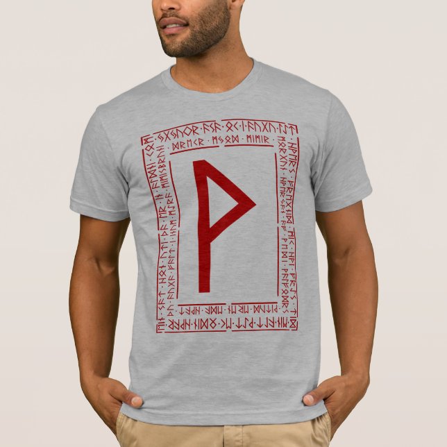 T-shirt Wunjo Rune (Devant)