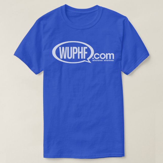 T-shirt WUPHFcom partout (Design devant)