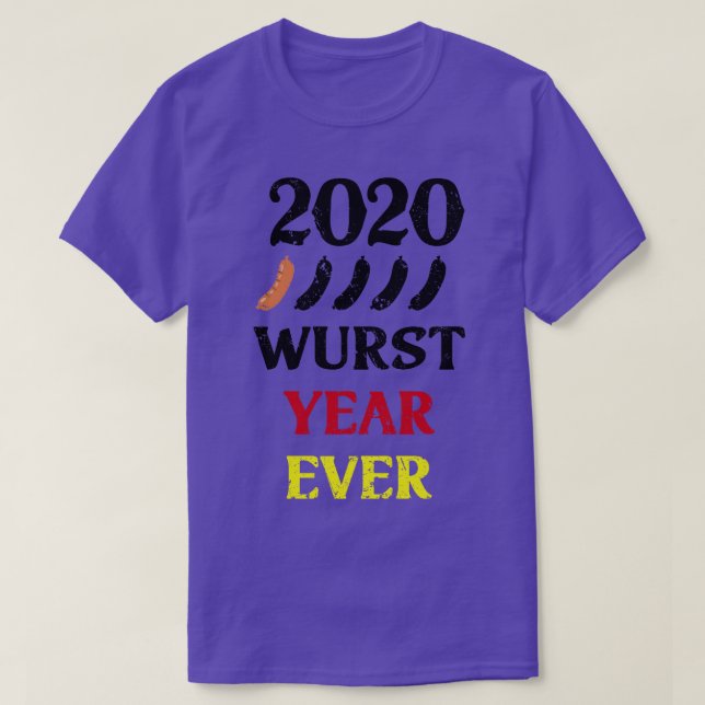 T-shirt Wurst Année (Design devant)