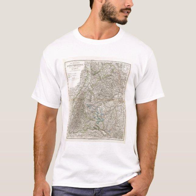 T-shirt Wurtemberg, Baden (Devant)