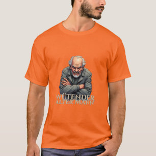 T-shirt Wütender Alter Mann - Dessin-Illustration