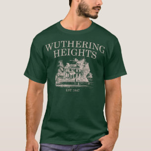 T-shirt Wuthering Heights Heathcliff bookish Bronte soeur