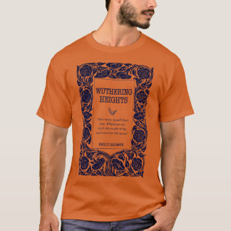 T-shirt Wuthering Heights Heathcliff bookish Bronte soeur