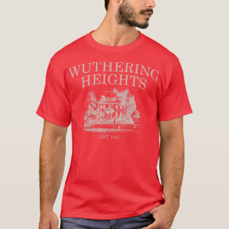 T-shirt Wuthering Heights Heathcliff bookish Bronte soeur