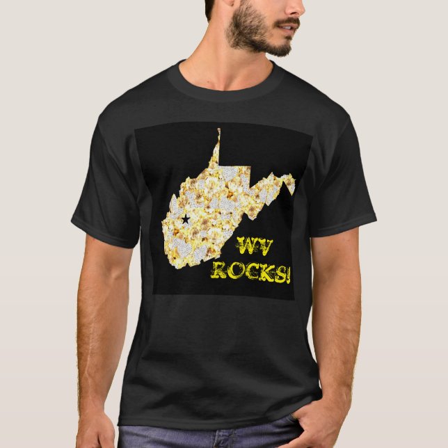 T-SHIRT WV ROCKS (Devant)