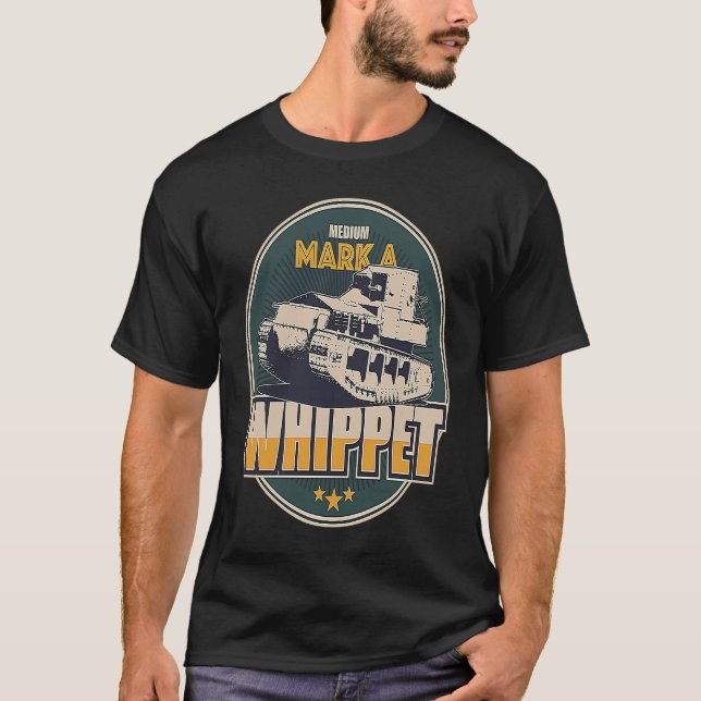 T-shirt WW1 Whippet Tank (Devant)