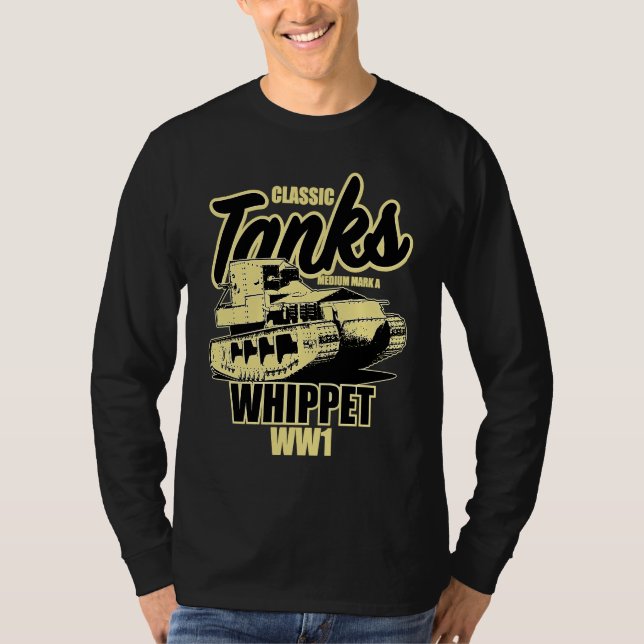 T-shirt WW1 Whippet Tank  1 (Devant)
