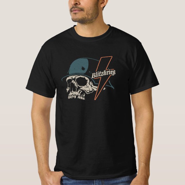T-shirt WW2 Germany Blitzkrieg Vintage (Devant)