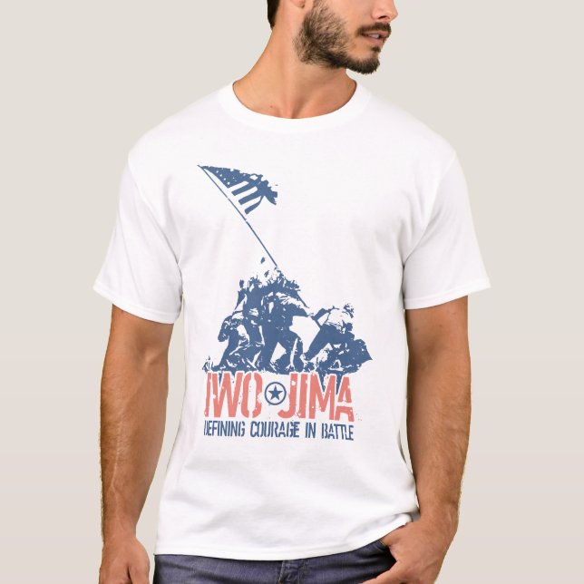 T-shirt WW2 - Iwo Jima (Devant)