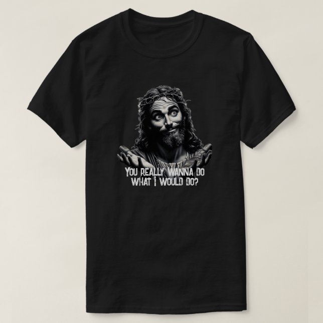 T-SHIRT WWJD ? (Design devant)