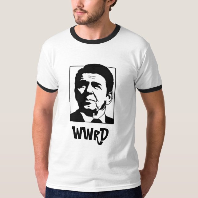 T-shirt WWRD - Que Regan ferait-il ? (Devant)