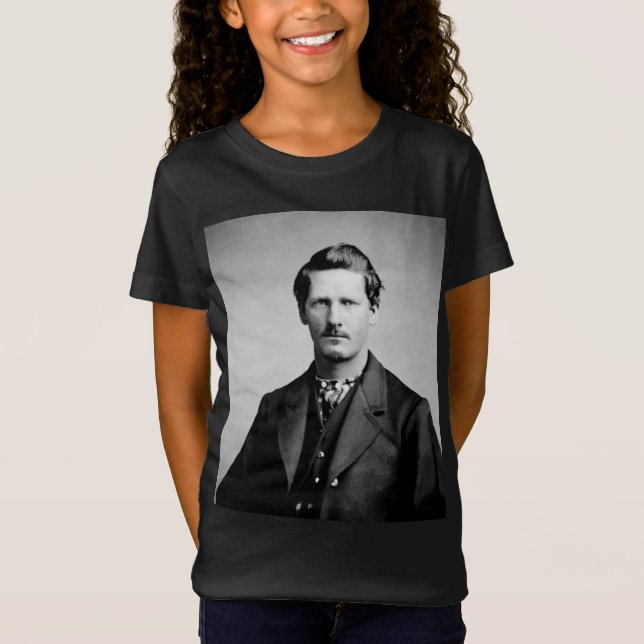 T-Shirt Wyatt Earp : Lawman, Gunfighter, Gardien de salon (Devant)