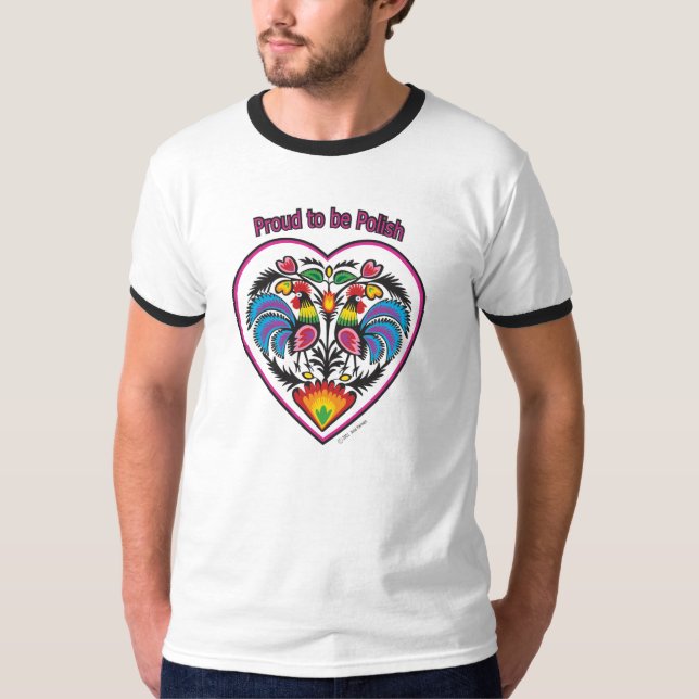 T-shirt Wycinanki polonais (Devant)