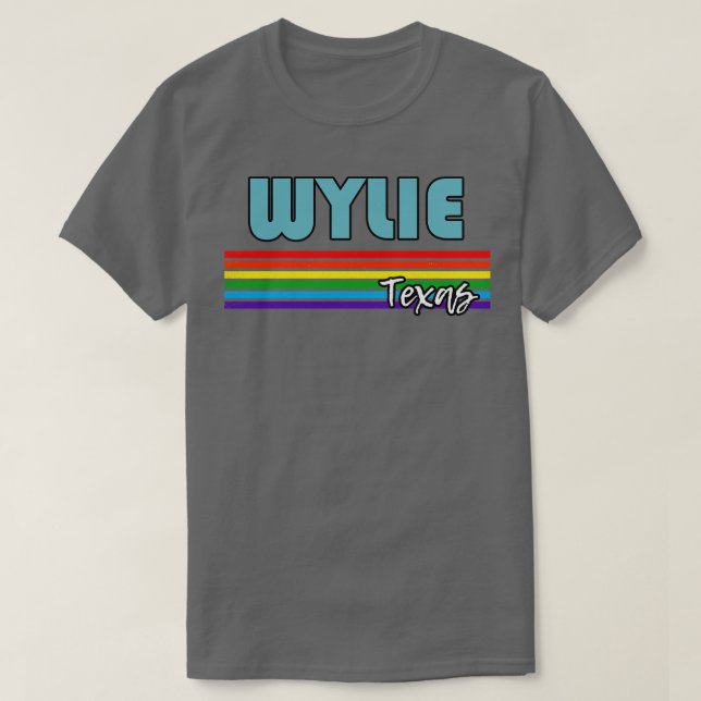 T-shirt Wylie Texas Pride Wylie LGBT Gift Gay Supporteur L (Design devant)