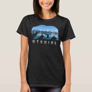 T-shirt Wyoming Bear & Grand Teton National Park Image Sou