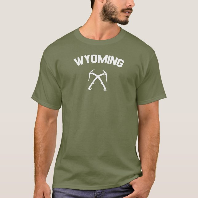 T-shirt Wyoming Ice Escalade (Devant)