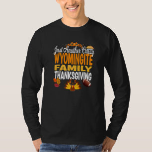 T-shirt Wyoming Juste une autre famille de Wyomingite foll