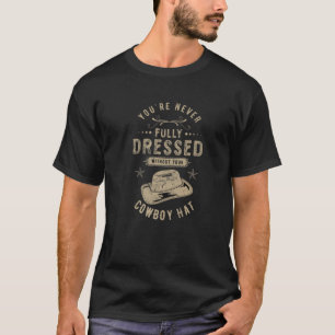 T-shirt Wyoming Le Pays Cowboy Dans L'Ouest Américain De L