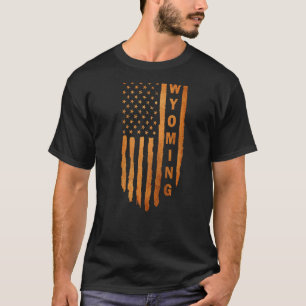 T-shirt Wyoming Rustic Right To Bear Arms Deuxième Amendem