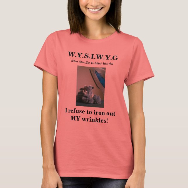 T-SHIRT WYSIWYG (Devant)